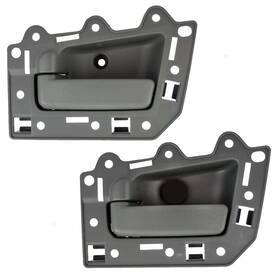 Ads7114gylc2 Brock Drivers Side Set Inside Door Handles Gray Interior For 05-10 Jeep Grand Cherokee