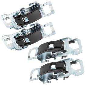 Brock Supply 1441-0003lr-2 Inside Door Handles Fits 05-09 Chevy Equinox 06-09 Pontiac Torrent 4 Pc Black