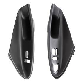 3441-0001lr Brock Supply Interior Door Pull Handles Switch Housings Set Fits 1994-1998 Ford Mustang Coupe