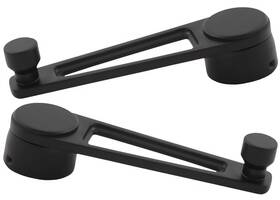Bwh87bk Brothers Trucks Billet Window Handles - Black Pair
