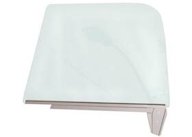 Dgrs72p-rh Brothers Trucks Door Glass With Sash - Clear Right