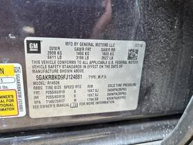 229.gm4a15 Buick Enclave 2015 Door Handle Interior 104623701