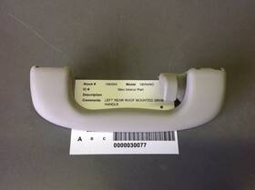 95025626 Buick Left Driver Rear Roof Assist Grip Grab Handle Fits 2012-2017 Verano 72989