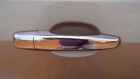 129-00175r Cadillac Passenger Right Door Handle Exterior Rear Fits 04-09 Srx 214840