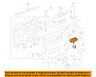 22855631 Cadillac Door Escalade-interior Gm Oem 09-14 Left Handle