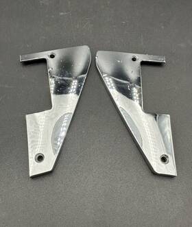 4495430 Cadillac 65 66 Interior Door Handle Panel Chrome Cover Calais Deville Fleetwood