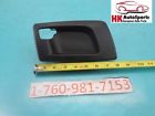 130-02849r Cadillac Interior Door Handle Bezel Trim Cover Black Rear Right