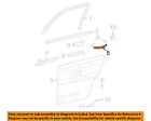 3w1z5422666aab Car Lincoln Handle Town Oem Ford Front 03-05 Door-pull