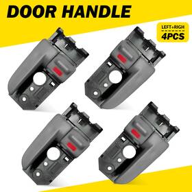 82620-2f000 Car Replace Partx 4pcs Interior Door Handle Gray Front Rear Left Right For Kia Spectra Spectra5