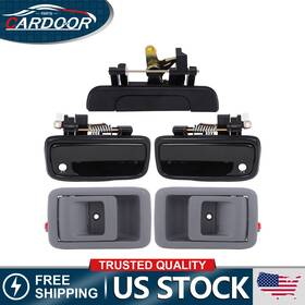 Ca83107301ps Cardoor Parts For Toyota Tacoma 2 Gray Inside And Black Outside Door Handles W Tailgate Lh Rh