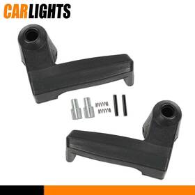 C-02etw1293abk Carlights Fit For 1980-1998 Ford Bronc F-150 F-250 2pcs Lh And Rh Vent Window Handles Locks