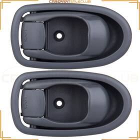 10104658 Carspartsaleclub For 2001-2004 Kia Spectra 1.8l L4 4-door 2xinterior Front Rear Left Door Handle