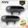 94857481 Cciyu 2pcs New Front Black Exterior Outside Door Handle Left Driver For Corolla Prizm