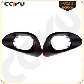 C81230302g Cciyu 2x Front Passenger Driver Interior Door Handle Trim For 02-09 Trailblazer Black