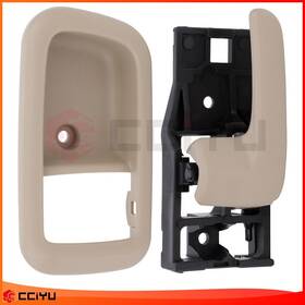 Ze82965101e Cciyu Inside Door Handle And Trim Rear Driver Side For Toyota Tundra 2000-2006 Beige 1x