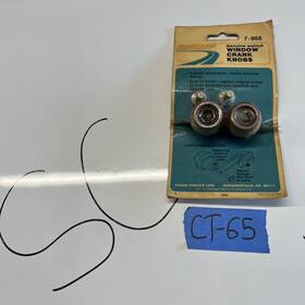 7-868 Champ Genuine Walnut Window Crank Knobs