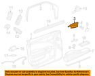 1re72dx9ae Charger-interior 11-14 Oem Handle Dodge Door Chrysler