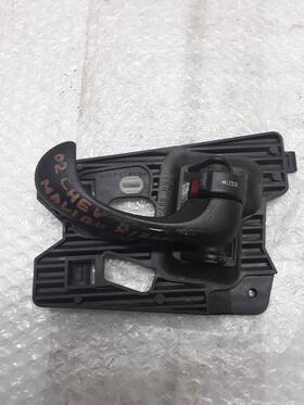 229.gm1h02 Chevrolet R/r Right Rear Door Handle Interior Black 2002 Malibu Z-107p