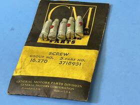 3718951 Chevrolet Nos Truck Door Handle To Regulator Screw 1938-1972