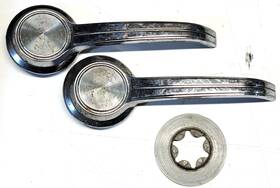 5719472 Chevrolet Lot Of 2 Gm Inside Door Handles 1967-72 Chevy Camaro Chevelle 1 Pair Oem