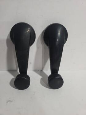 Gm1543 Chevy 1995 Manual Window Crank Handle Black Driver Passenger Pair For S10 S15 Blazer