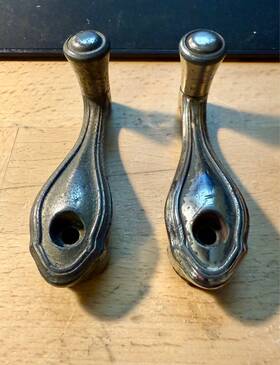 B-81774-b Chevy Pontiac 1932 1933 1934 Ford Panel Delivery Closed Cab Window Crank Handles 30s Rat Rod