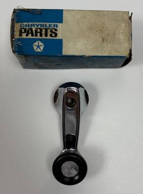 2862174 Chrysler New Old Stock Vent Wing Window Handle For 1966-68 C Body Models Mopar #2862174