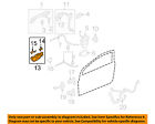72120svaa22za Civic-interior Handle Honda Door Oem 06-11