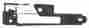 Cl4816 Delpa Front Left Inside Interior Chrome Door Handle Fits Ford Fusion Milan Mkz