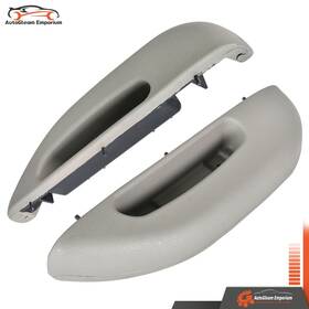 Cg736884ld Coolgood18 96-02 For Chevy Gmc 2500 3500 Van Pewter Pair Front Rh And Lh Door Armrest Handle