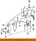 6920502031b0 Corolla-interior Oem Handle 93-97 Toyota Door