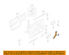 96462161 Cover Chevrolet Aveo Oem Front 07-08 Door-handle Gm