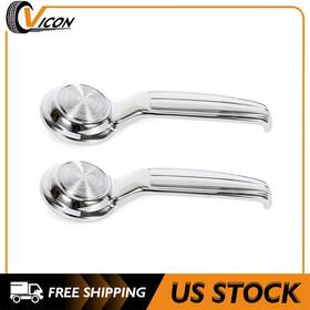 Adp82359501ps Cv-icon For Chevy Gmc Buick Blazer Van Chrome Door Handle Interior Front Left Right Pair
