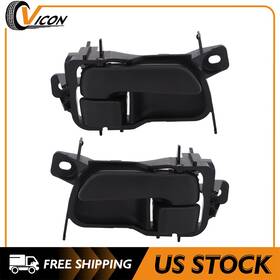 Cv802509icon Cv-icon Black Door Handles For 95-99 Avalon Inner Interior Right Left Side Pair