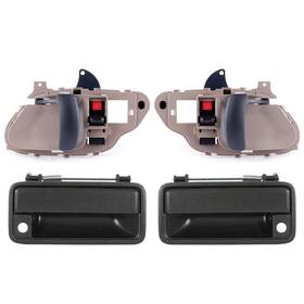 Cv823514icon Cv-icon Door Handle Kit Set Of 4 For Chevy Gmc Cab Pickup Truck Suv 2dr Inside And Outside