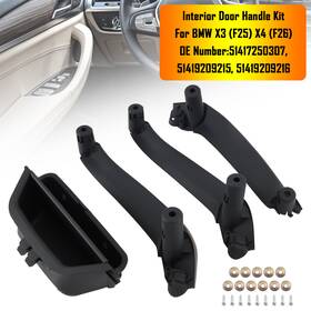 51417250307 Darupsun Black Interior Door Handle Kit For Bmw X3 F25 X4 F26