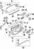 Dg1z-5422601-ab Ford Brand New Genuine 13-15 Taurus Driver Inside Door Handle