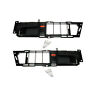 Dha35944 Trq Black Interior Front Door Handle Set Pair For Chevrolet