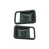 Dha43112 Trq Interior Door Handle Bezel Black Driver Passenger Side Pair