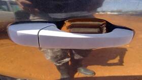 129-00598cr Dodge Passenger Door Handle Exterior Assembly Sedan Rear Fits 08-09 Avenger 230024
