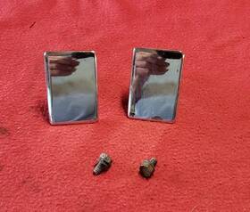 4161226 Dodge 81 93 Ram Truck Interior Chrome Door Handles Left And Right Sides 4161226 Dodge 81 93 Ram Truck Interior Chrome Door Handles Left And Right Sides