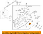 826103s010 Door 11-14 Handle Sonata-interior Hyundai Left Oem