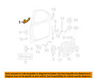 1na53karad Door Handle Left Chrysler Oem-