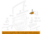 1re76dx9ad Door Charger-interior Chrysler 2014 Handle Oem Dodge