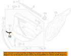 51413415579 Door Handle Oem Left Bmw X3-interior 05-10