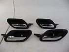 8226050 Door E39 Handle Set E38 Interior 4 Black Bmw Oem