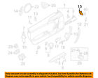 99755546101v05 Door-handle Oem Left 911 05-13 Porsche
