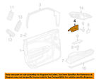 1tf56dx9ad Door Handle Chrysler Oem-interior