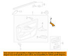 7461106030b0 Door-handle Toyota Left 07-11 Cover Camry Oem Front