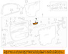 20844105 Door Left Oem Srx-interior Handle 10-14 Gm Cadillac